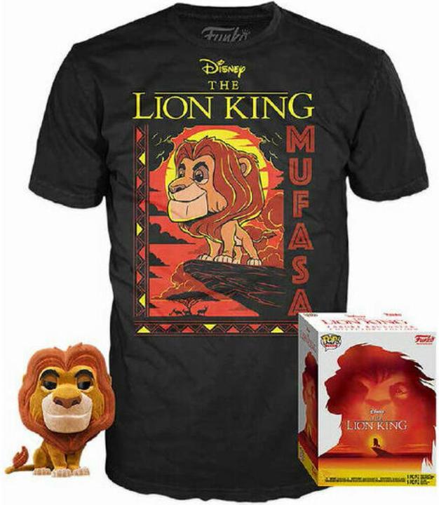 Produktbild Funko Pop! Disney The Lion King Mufasa + T-shirt (S) PTF