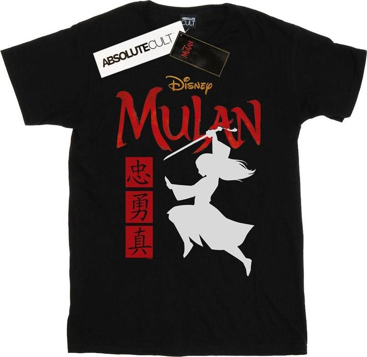 Produktbild Disney Mulan Movie Warrior Silhouette TShirt (L)