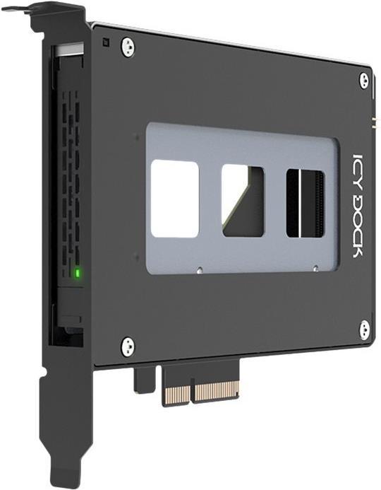 Produktbild Icydock ICY DOCK Wechselrahmen U.2/U.3 NVMe SSD f. PCIe Slot