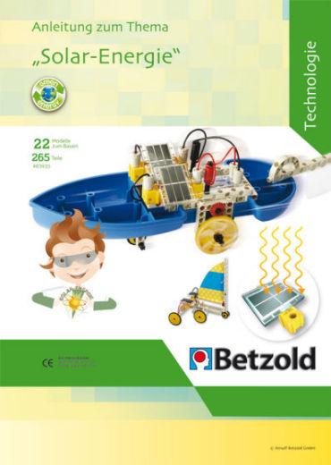 Actual product image Betzold XXL Solar Energy Learning Kit