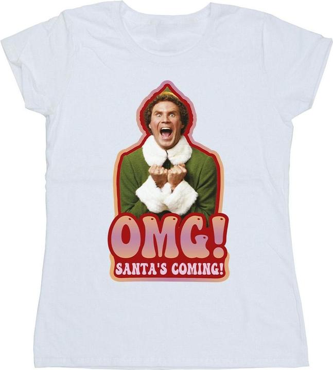 Produktbild Elf Santa's Coming TShirt (XL)