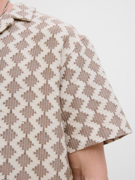Produktbild Jack & Jones Jorsummer Luke Texture Resort Shirt Ss (XXL)