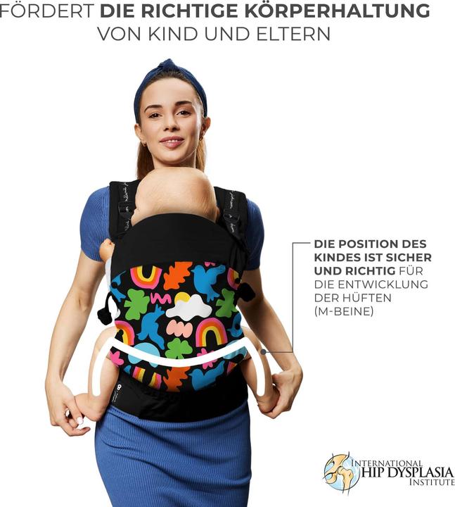 Actual product image KinderKraft Baby carrier Huggy