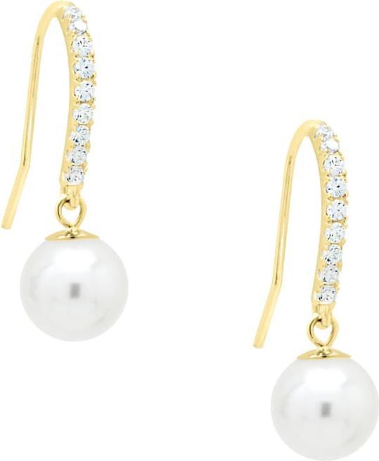 Produktbild Candy Ohrringe Ronda, 925 Sterling Silber, vergoldet (18k vergoldet, 925 Sterling Silber, 925er Sterlingsilber)