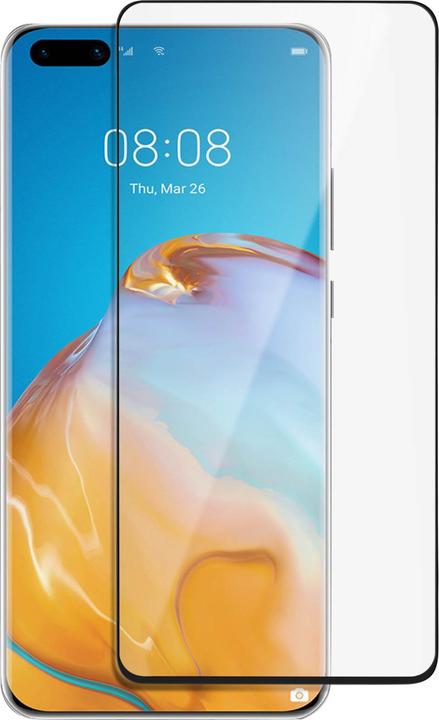 Immagine prodotto Akashi 9H Displayschutzfolie für Huawei P40 – Rand Schwarz (1 Pezzo/i, Huawei P40)