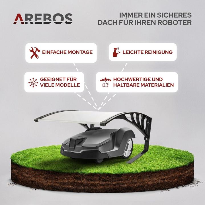 Produktbild Arebos Mähroboter Garage (Mähroboter, Mähroboter Garage)