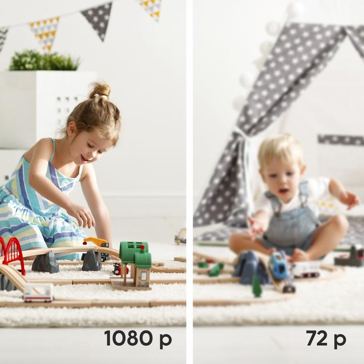 Produktbild Hama Smarte Überwachungskamera, WLAN, innen, Aufzeichnung, schwenkbar, Full-HD (1920 x 1080 Pixels)