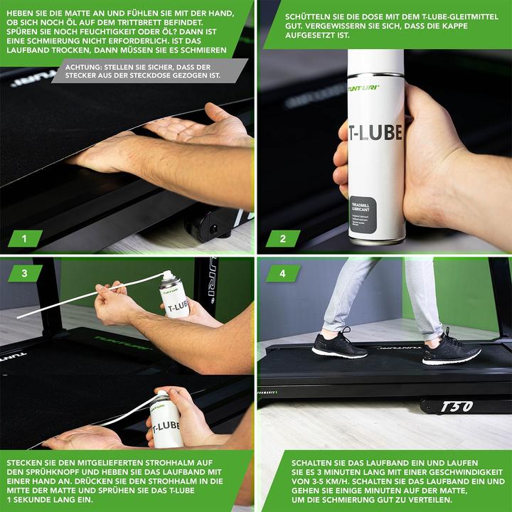 Produktbild Tunturi T-Lube Laufband Teflon Spray