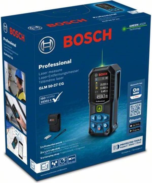 Produktbild Bosch Professional GLM 50-27 CG (50 m, 515 nm)