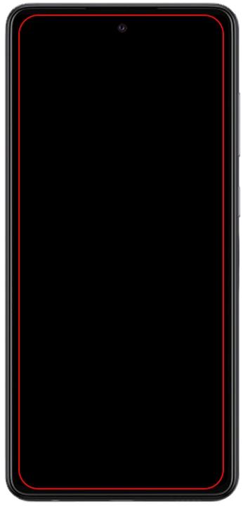 Actual product image Mobilize Armoured glass screen protector for Samsung Galaxy A72 (1 Piece, Samsung Galaxy A72)