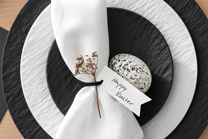Actual product image Villeroy & Boch Speiseteller Manufacture Rock (1 x, 27 cm)
