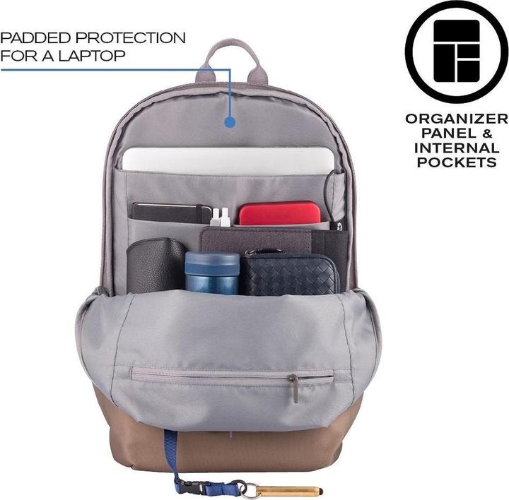 Produktbild XD Design ANTI-DIEBSTAHL RUCKSACK BOBBY SOFT BRAUN P/N: P705.796 (16 l)