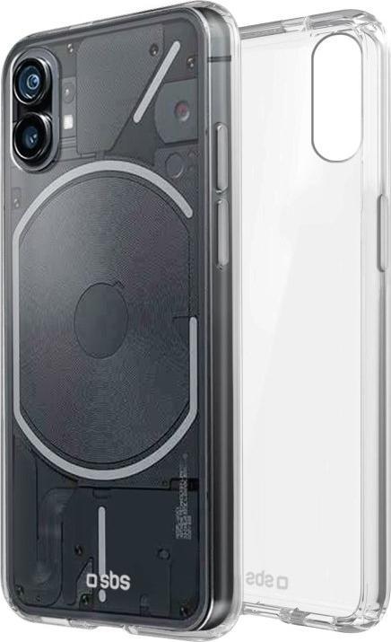Productafbeelding SBS Magere hoes til Nothing Phone (1)®. Gennemsigtig (Niets telefoon (1))