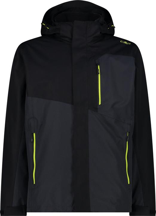 Actual product image CMP Campagnolo Jacket Zip Hood Detachable Inner Jacket (54, XXL)