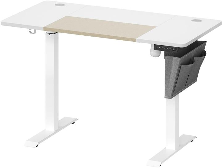 Image du produit Songmics Piètement de table avec plateau 120 x 60 cm, réglable en hauteur (120 x 60 x 120 cm)