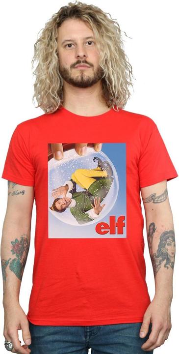 Produktbild Elf Snow Globe Poster TShirt (L)