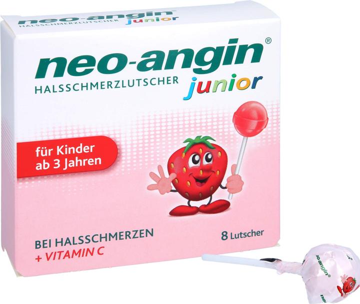 Actual product image Klosterfrau Neo Angin Junior Neck Lut (8 x)