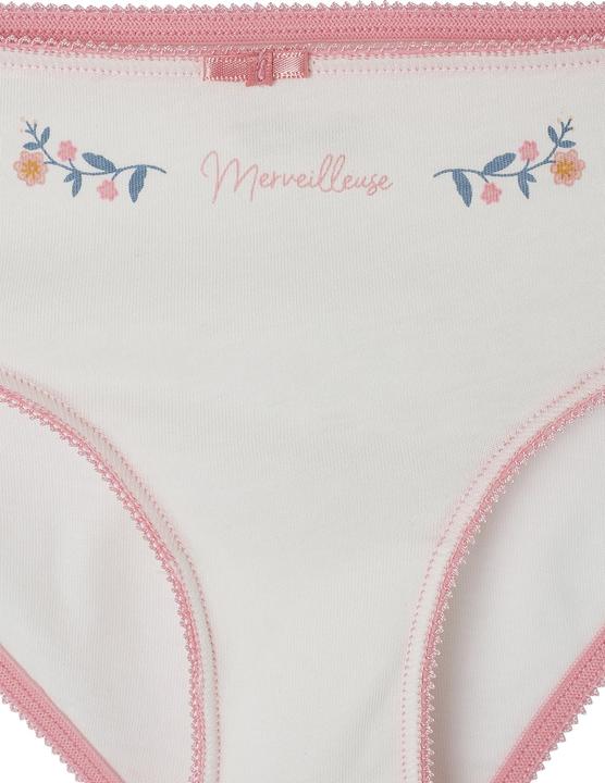 Actual product image Vertbaudet 4-pack girls' briefs with organic cotton (86, pack of 4)