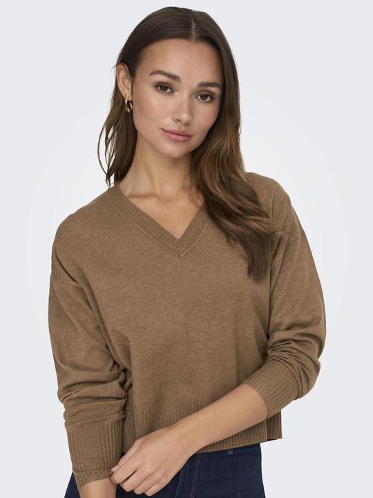 Actual product image JdY V-neck knit jumper (XL)