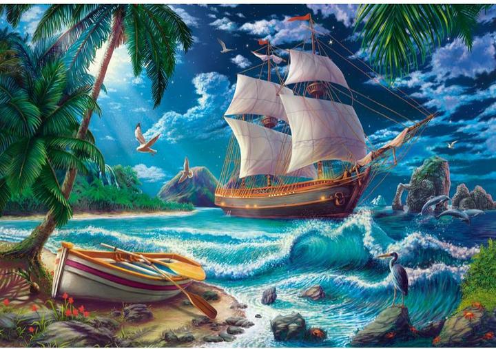 Actual product image Castorland First Night on New Land Puzzle 1500 pieces (1500 pieces)