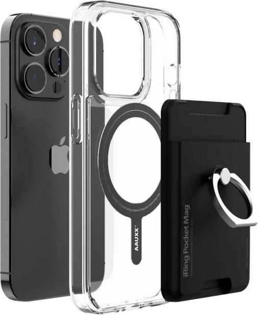 Produktbild Iring Pocket Mag Black iPhone MagSafe Halterung