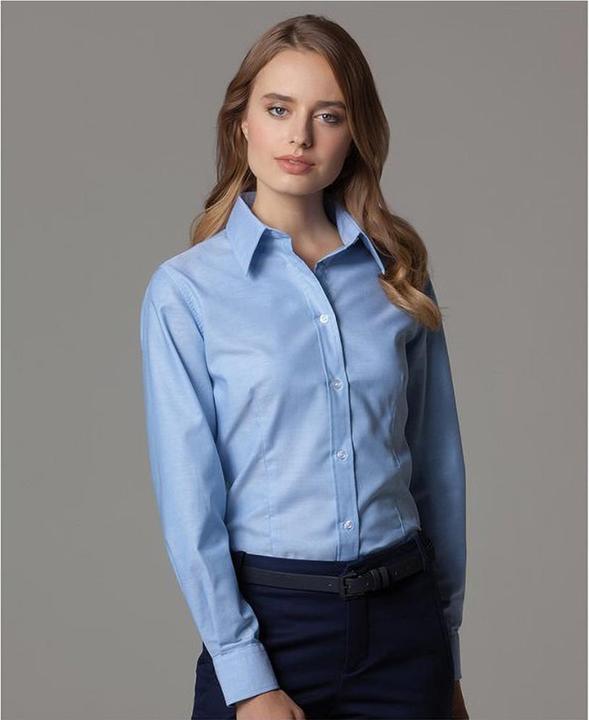 Image du produit Russell Collection Easy Care Blouse Oxford manches longues (3XL)