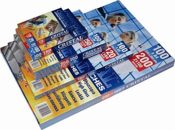 Staples Einseitig matte, antistatische Laminierfolie, A3 (303 x 426) 80 Mikrometer, 100 Stück (303 x 426 mm, 100 Stück, 80 µm)
