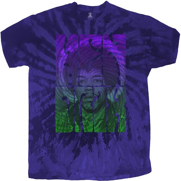 Actual product image Jimi Hendrix Swirly Text (M)