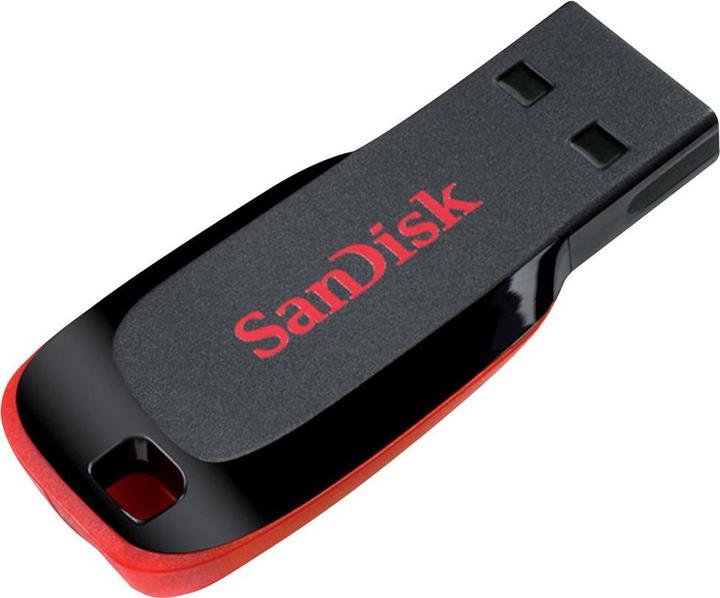 Actual product image SanDisk Cruzer Blade (16 GB, USB-A, USB 2.0)