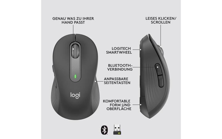 Immagine prodotto Logitech M650 for Business (Senza fili)