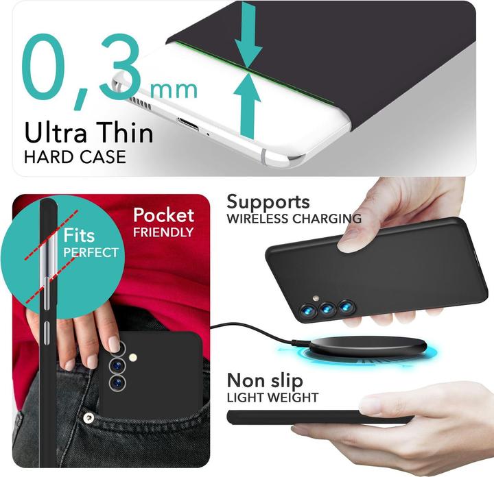 Produktbild Nalia Extrem Dünnes 0,3mm Mattes Hardcase (Samsung Galaxy S24)
