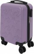 Valigia da cabina 29l color malva in rilievo
