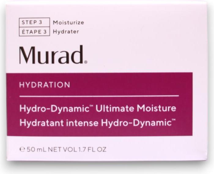 Nutritional values and ingredients Murad Hydro-Dynamic Ultimate Moisture Moisturizer 50 ml (50 ml, Day cream)