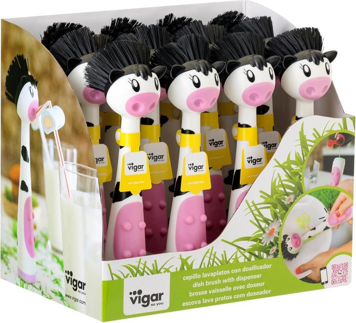 Produktbild Vigar Reinigungsbürste Mood mit Seifenspender (1 Stk.)