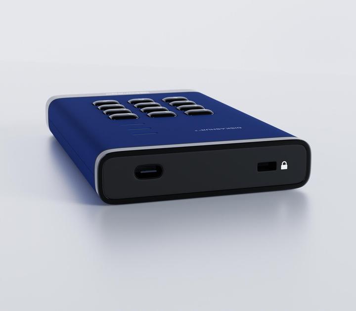 Image du produit iStorage diskAshur3 HDD 2TB - Bleu (2 To)