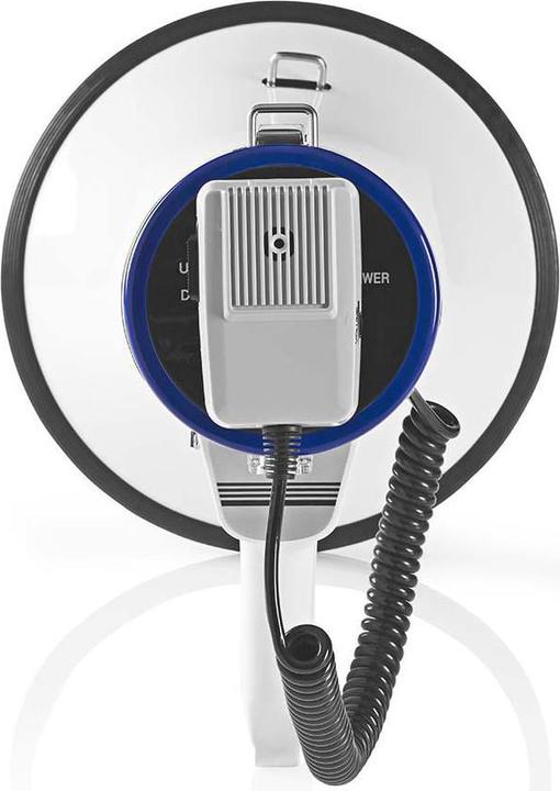 Actual product image Nedis Megaphone | Maximum range: 1500 m | Max. volume control: 135 dB | Detachable microphone (Megaphone)