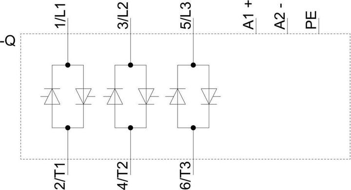 Produktbild Siemens Halbleiterschütz 20A 3-phasig