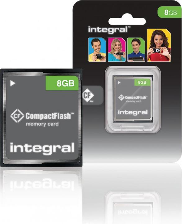 Produktbild INCF8GV2 Speicherkarte 8 GB Kompaktflash (8 GB, CFast)