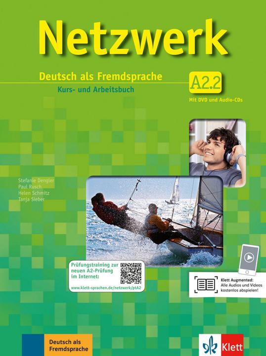 Immagine prodotto Netzwerk / Kurs- und Arbeitsbuch A2, Teilband 2 mit 2 Audio-CDs und DVD (Tedesco, Tanja Mayr-Sieber, Helen Schmitz, Stefanie Dengler, Paul Rusch, 2013)