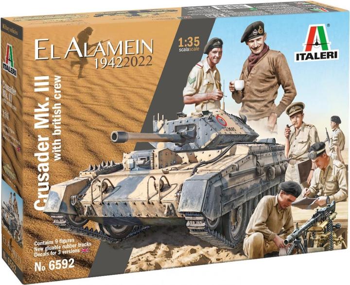 Immagine prodotto 1:35 Brit. Crusader Mk.III w. Equipaggio