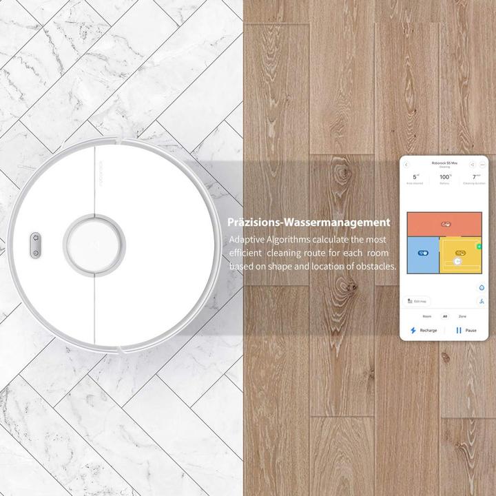Actual product image Roborock S5 Max (Vacuum mopping robot)