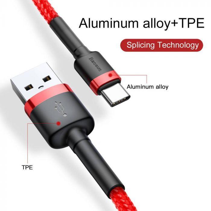 Actual product image Baseus USB type A - USB type C (3 m, USB 2.0)