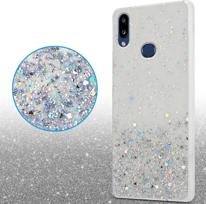 Produktbild Cadorabo TPU Cover funkelnder Glitter (Samsung Galaxy A10s, Samsung Galaxy M01s)