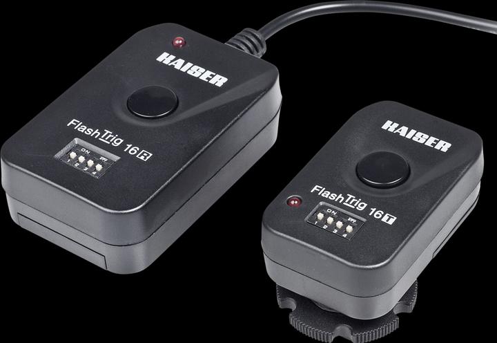 Actual product image Kaiser Fototechnik FlashTrig 16 Set Wireless Studio Flash Trigger (Funk)