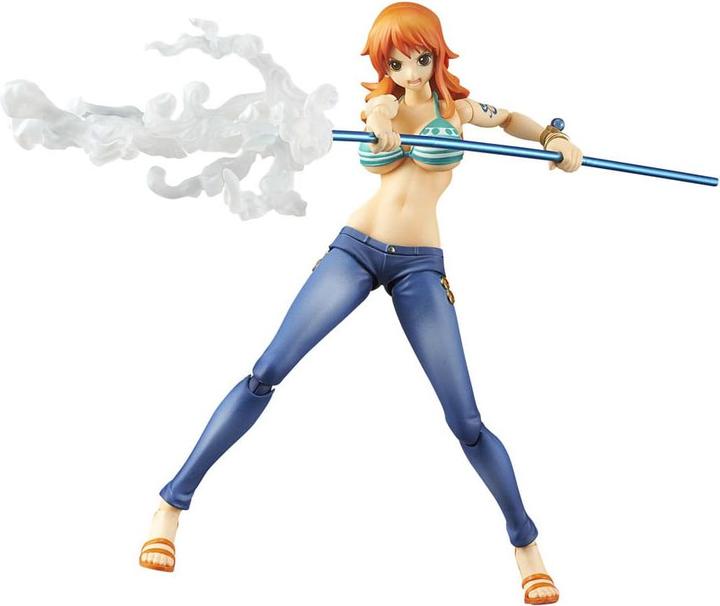 Actual product image Megahouse One Piece Variable Action Heroes action figure Nami 17 cm