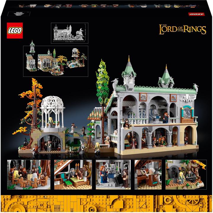 Actual product image LEGO Rivendell (10316, LEGO Lord of the Rings, LEGO Rare Sets)