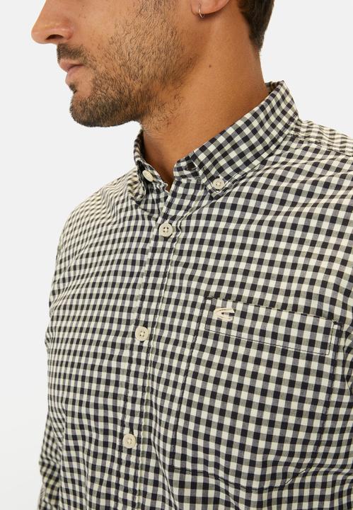Produktbild Camel Active Kariertes Langarmhemd aus Baumwolle (3XL)