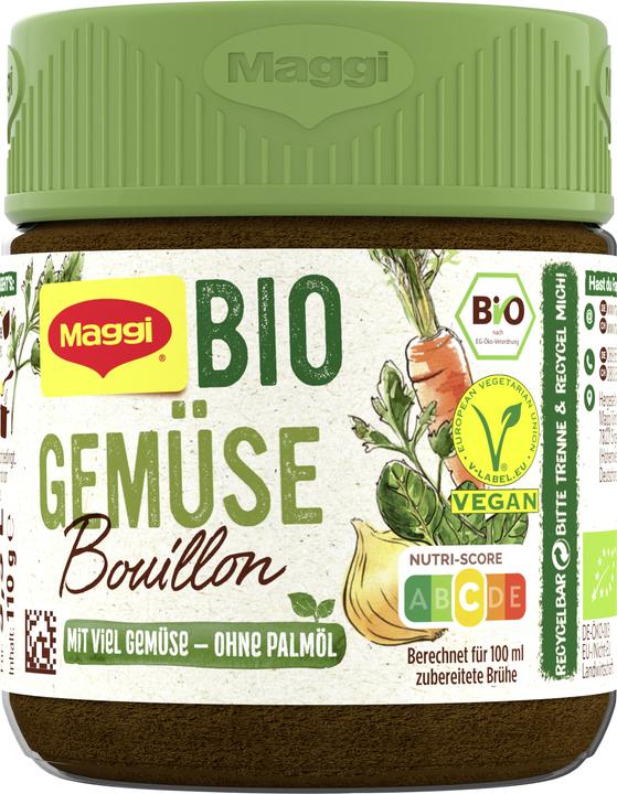 Image du produit Maggi Bouillon de légumes bio en bocal, Pour 5,5 L (5500 ml)