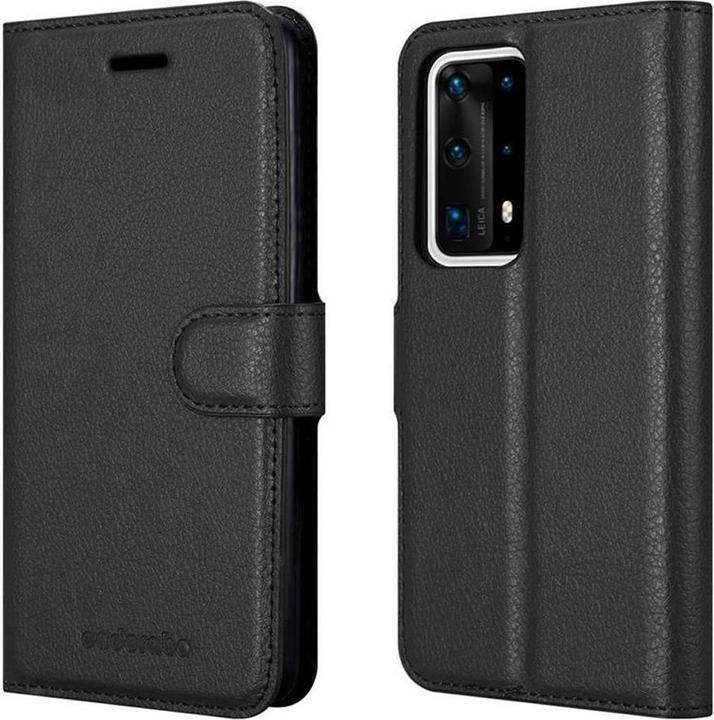 Actual product image Cadorabo Book with stand function cover (Huawei P40 Pro+)