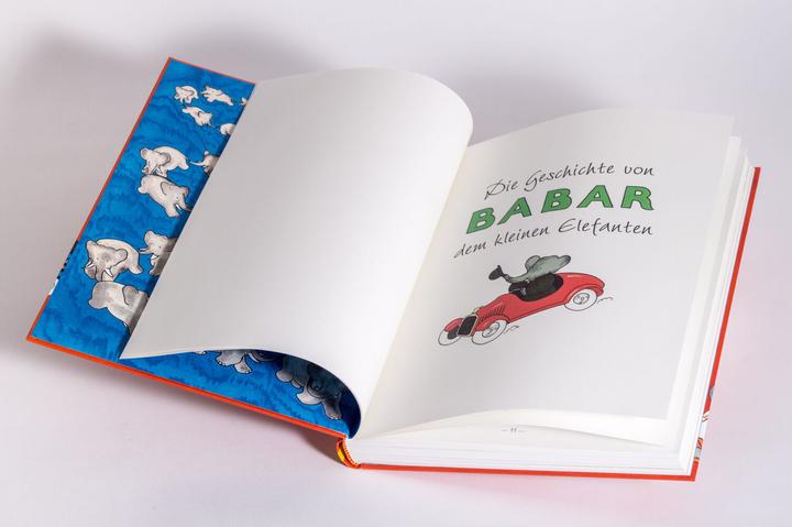 Actual product image Babar, der kleine Elefant (German, Jean de Brunhoff, 2021)